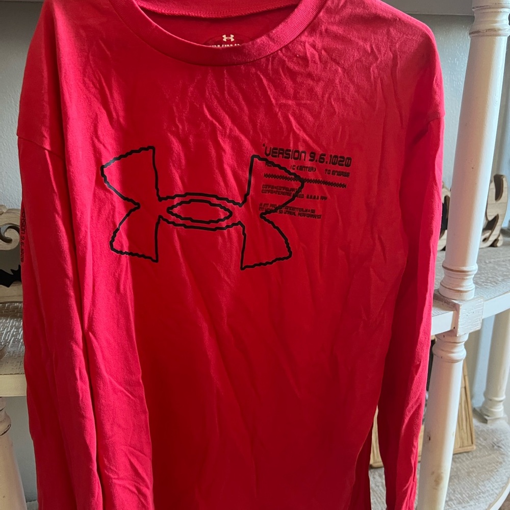 Under Armour Youth Red Athletic Top